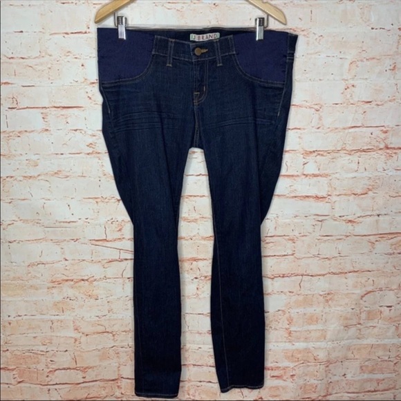 J Brand MAMA J Maternity Skinny Jeans Starless Size 30 B2-37 - Picture 1 of 6